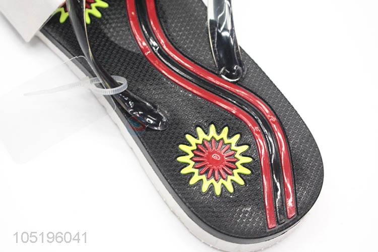 Best Popular Casual Woman Non-Slip Flip Flops Beach Shoes