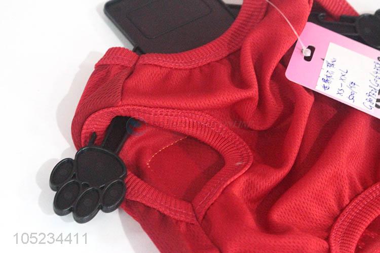 Wholesale cheap football match dog waistcoat