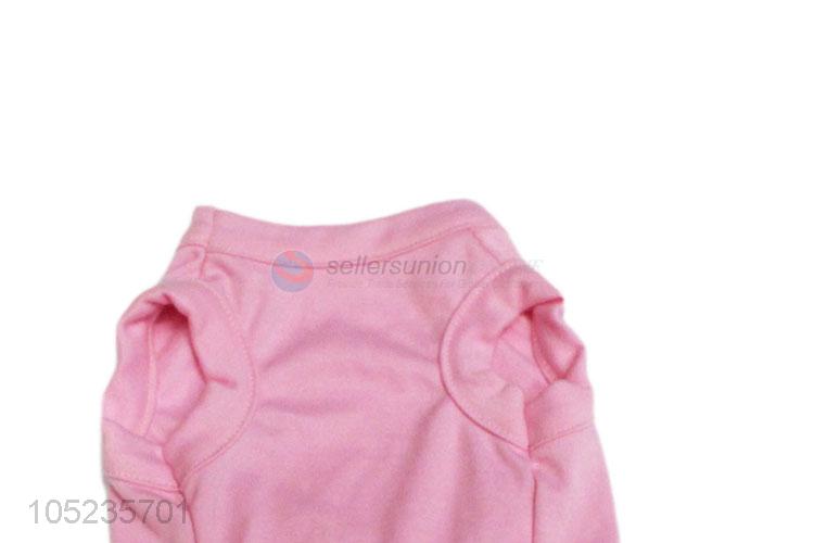 Wholesale Top Quality Cute Pink Dog Cat Clothes Dress Pet Costumes