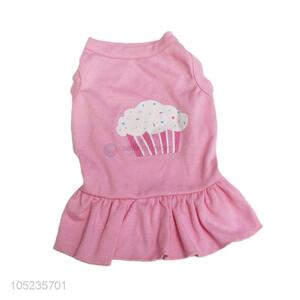 Wholesale Top Quality Cute Pink Dog Cat Clothes Dress Pet Costumes