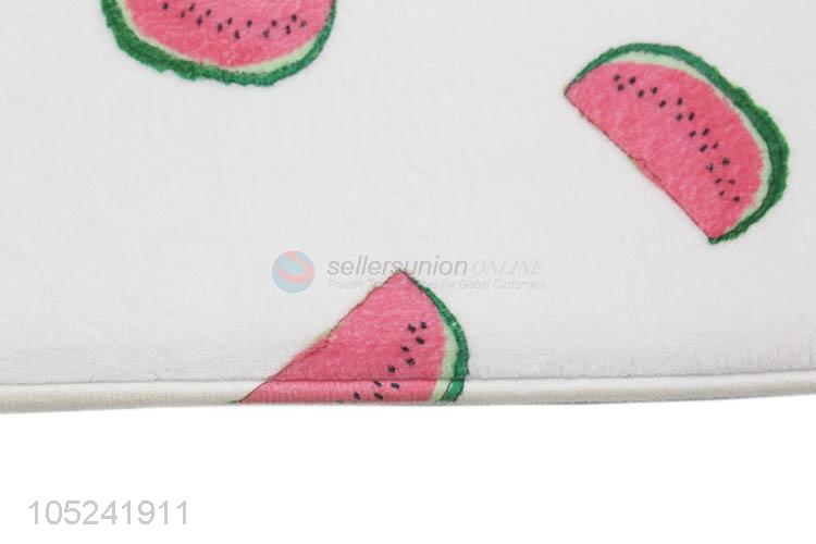 New Arrival Watermelon Pattern Non-slip Bedroom Mat Door Mat Carpet Home Decor