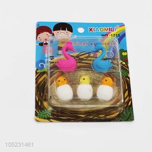 China Manufacturer 2+3 Cartoon Eraser for Students