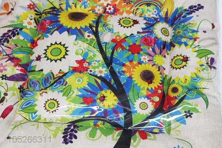 Fashion Cheap Price Colorful Tree Pattern Pillow/Cushion