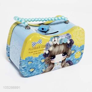 Lovely Design Cartoon Printing Money Box Saving Pot