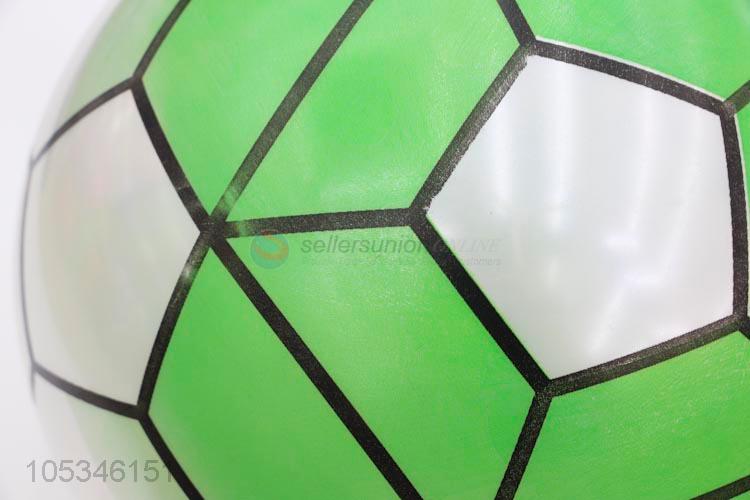 Soft Balls Green Color Pvc Beach Ball Beach Football for Children