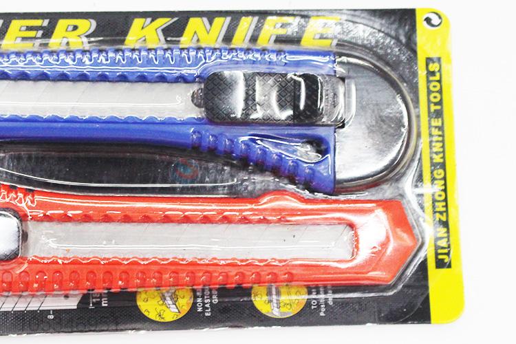 New Design Multipurpose Retractable Utility Knife Cheap Cutter Knife