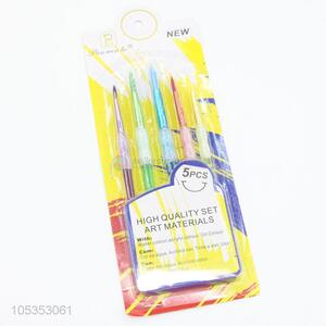 Best Selling 5pcs Watercolor Oil Painting Artists Brushes