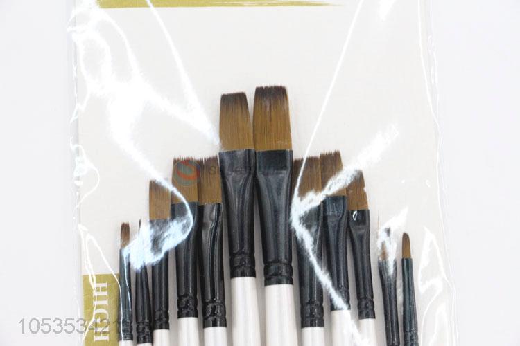 Factory Price 12pcs Art Supplies Drawing Art Pen Paint Brush