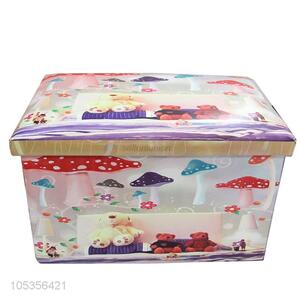 Useful Simple Best Finishing Box Folding Children'S Toy Storage Stool