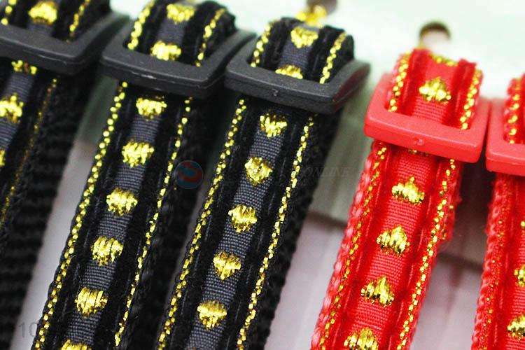 Popular Gold Wire Applique Collar For Pet