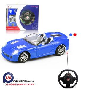 Best selling 1:20 plastic remote control car w/o batteries