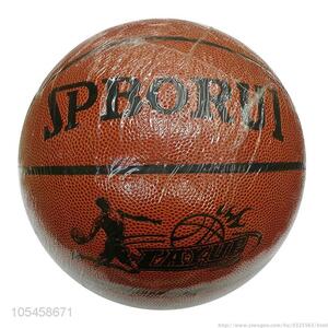Cheap Price PU Leather Basketball Balls Wear-resisting Outdoor Training