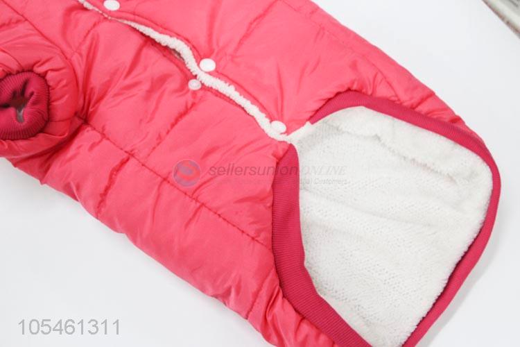 Suitable Price Winter Autumn Pet Apparel Pink Pet Dog Cloth