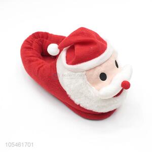 Good Factory Price Cartoon Santa Claus  Winter Warm Home Slippers