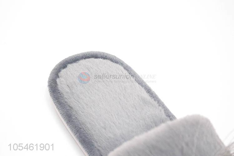 Popular Wholesale Winter Fashion Women Home Slippers