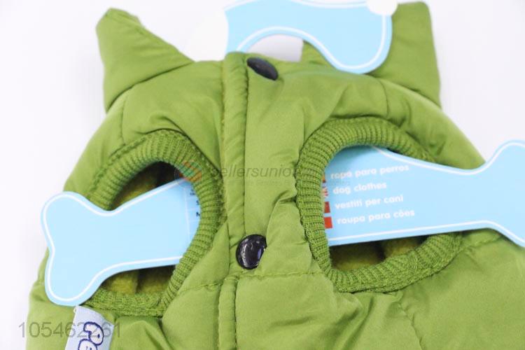 Wholesale promotional winter pet apparel dog clothes