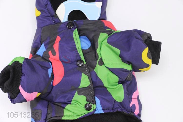 Wholesale custom colorful winter dog clothes pet supplies