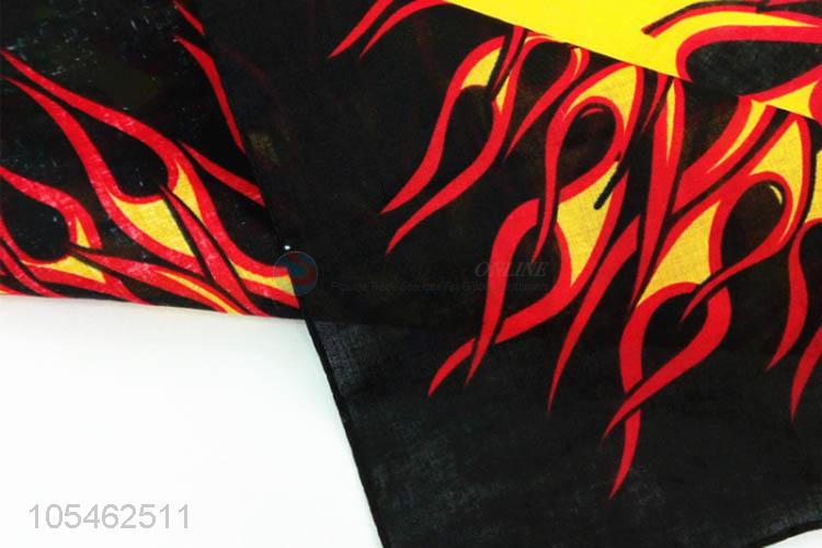 China OEM 55*55cm custom logo cotton kerchief