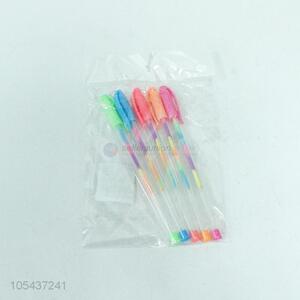 Factory Sale 5pc Colorful Ball-point Pen Student Stationery