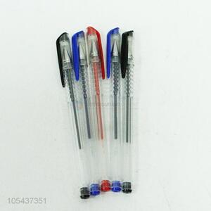 China supplier cheap 5pcs color gel ink pens