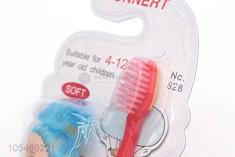 Wholesale Cheap Baby Toothbrush with a Barbie Doll Toy