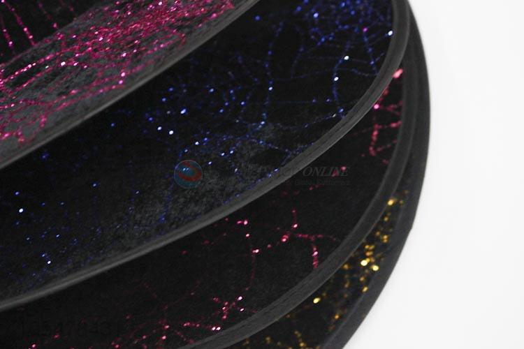 Superior quality purple glitter sequin Halloween hat