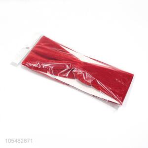 Good sale red velvet bowknot hair band/headband