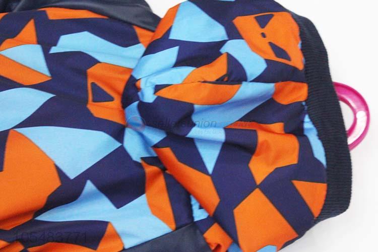 Competitive price geometric pattern pet winter coat dog trousers