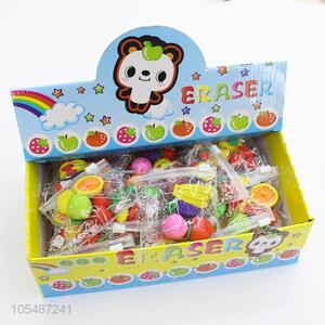 High-grade fruit shape children erasers