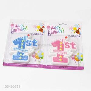 Reasonable Price Baby 1st Birthday Candles Birthday Party Decoration