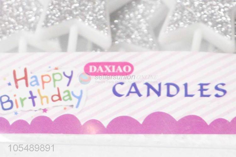 Factory Wholesale Five Star Sticks Design Cake Candles