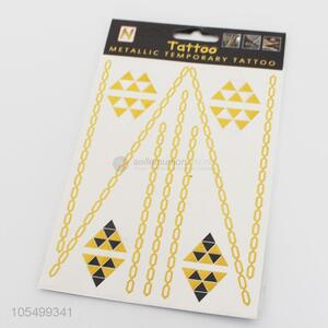 Cheap Gold Blocking Tattoo Sticker Temporary Tattoos