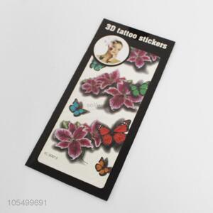 3D Butterfly Tattoo Stickers Set