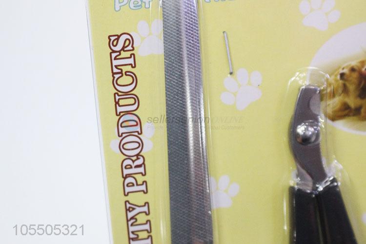 New Style 2pcs Pet Nail Scissors Nail Clippers/Manicure Pedicure Set