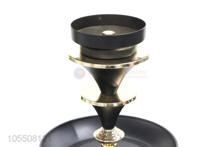 Wholesale home decor furnishing article iron candlestick