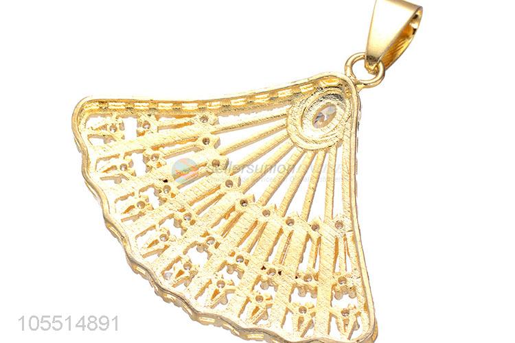 Unique Design Fan Shape Pendant Popular Fashion Accessories