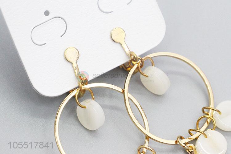 Chinese Factory Temperament Stud Earrings For Girls