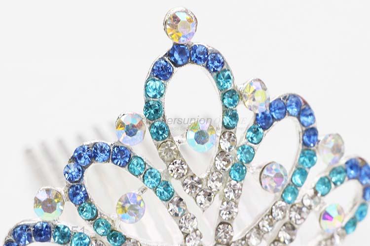 Reasonable Price Colorful European Styles Tiaras For Bride