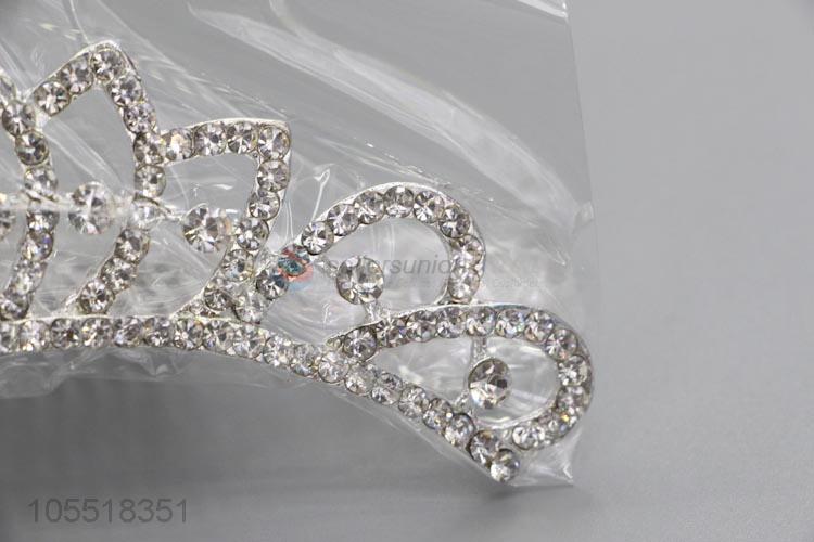 Best Selling Fashion European Styles Silver Tiaras For Bride