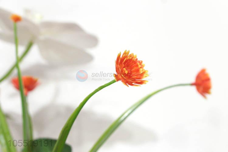 Handheld Butterfly Orchid Simulation Bonsai Artificial Plant