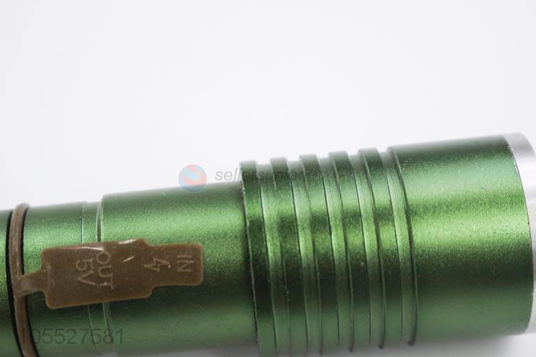 Direct factory supply aluminum alloy led glare flashlight for outside