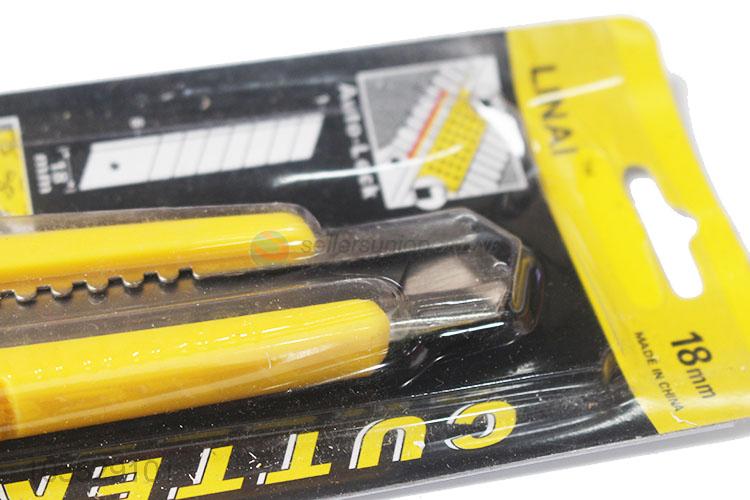 High sales retractable snap-off knife paper cutter knife