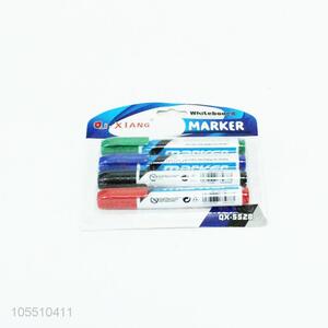 Top Selling 4PC Office Supplies Whiteboard Marker for Glass Windows