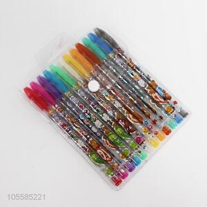 Hot Sale 12Pieces Colorful Ball Pen