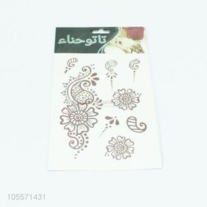 Cheap Price Flower Pattern Tattoo Sticker for Sale