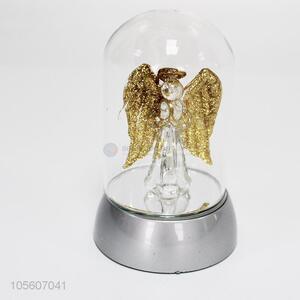 Hot Sale <em>Glass</em> Angel <em>Crafts</em> with Light