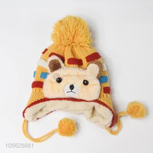 Cartoon Animal Shape Winter Warm Hat Kids Earmuffs Hat