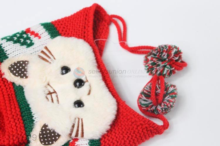 Wholesale Cartoon Knitted Beanie Colorful Earmuffs Hat For Baby