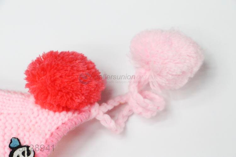 Fashion Comfortable Knitted Earmuffs Hat Kids Warm Hat