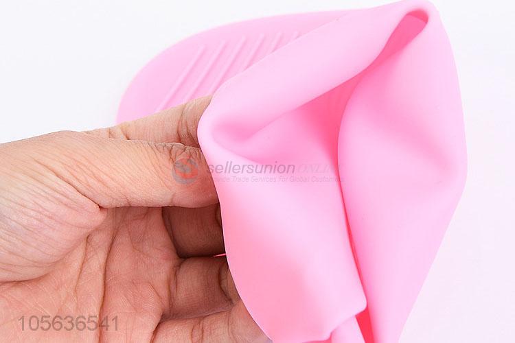 Latest 83g Heat Resistant BBQ Grill Oven Mitt Gloves Candy Color Silicone Gloves